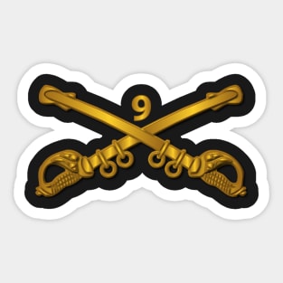 9th Cavalry Branch wo Txt Sticker